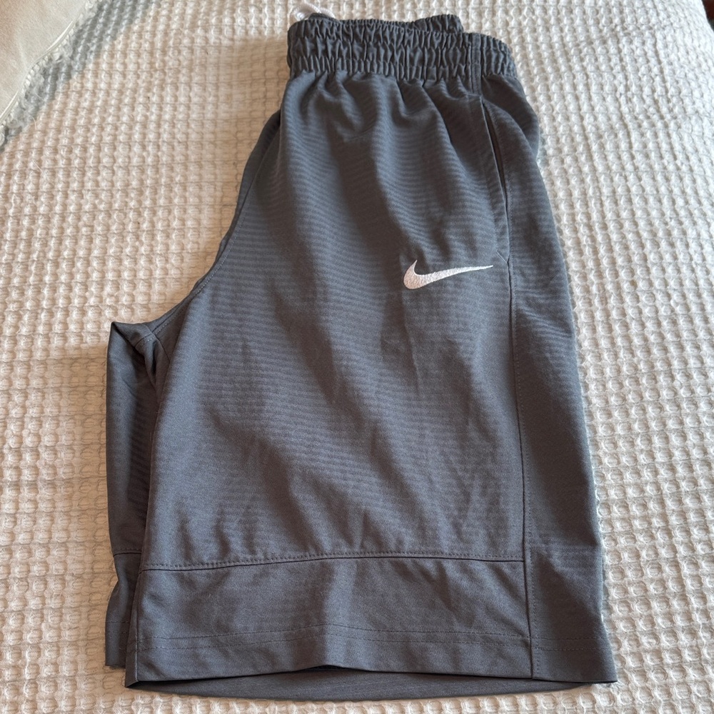 Nike Kids Charcoal Gray Shorts
